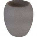 VASO CERAMICA GRIS PIEDRA BALI