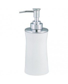 DISPENSADOR DE JABÓN LÍQUIDO PORCELANA BLANCO