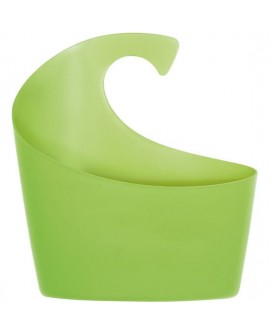 SPIRELLA SYDNEY WALL BASKET CESTA PORTA OBJETOS MEDIANA 25 X 22,5 X 8,5 CM POLIPROPILENO VERDE