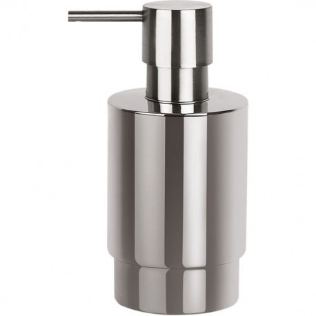 DISPENSADOR DE JABÓN LÍQUIDO, ACERO INOX - GRIS