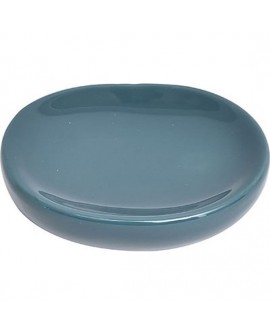 JABONERA OVAL HECHA EN DOLOMITE AZUL