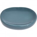 JABONERA OVAL HECHA EN DOLOMITE AZUL