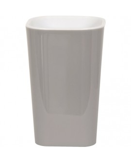 VASO DE PLÁSTICO, COLOR GRIS