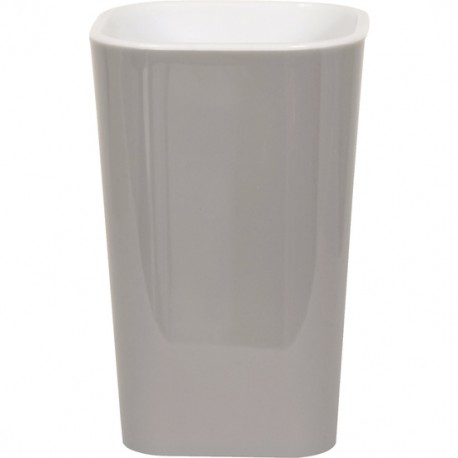 VASO DE PLÁSTICO, COLOR GRIS