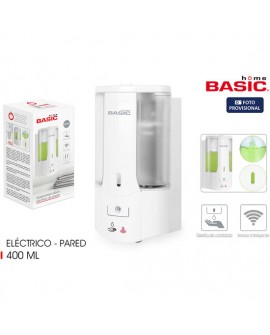 DISPENSADOR JABON ELECTRICO PARED ABS - BASIC HOME