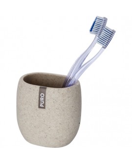 VASO HIGIENE DENTAL PURO BEIG WENKO