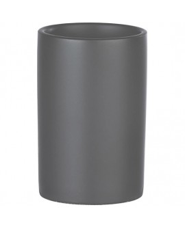 VASO DE DIENTES POLARIS, GRIS MATE