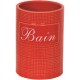 VASO CERAMICA DINAN ROJO