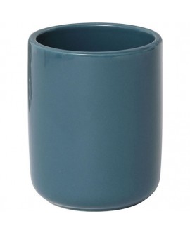 VASO DE BAÑO REDONDO HECHO EN DOLOMITE AZUL