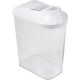 DISPENSADOR DE CEREALES, PE/PS, BLANCO, 11.5 X 7 X 21 CM