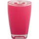 VASO PORTA CEPILLOS DE DIENTES TAHITI, COLOR FUCSIA - MSV.