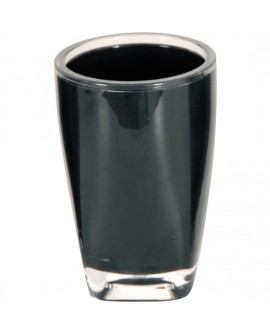 VASO DE ACRILICO NEGRO