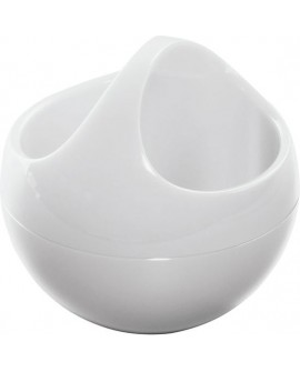 BOWL-CESTA 10,5X10,5X9,5CM- POLIESTIROL-BLANCO