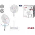 VENTILADOR CON PIE 40CM 40W/ 3VELOCIDADES BASIC HOME