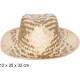 SOMBRERO PAJA BASIC BICOLOR