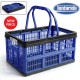 CAJA PLEGABLE C/ASAS 16L VOILА - AZUL