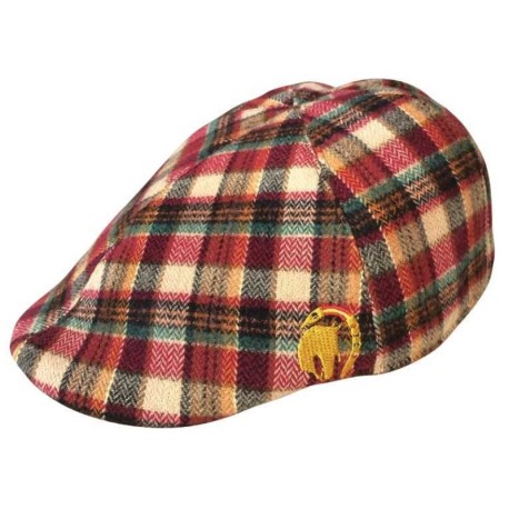 GORRA HUNTER CUADRO ESCOCÉS