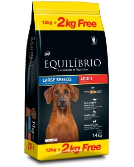 Equilibrio Dog Adult Large Breed 12+2kg